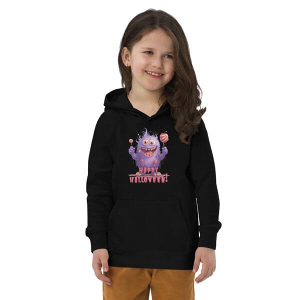 Halloween Kids eco hoodie - Image 2