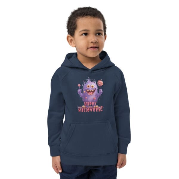 Halloween Kids eco hoodie - Image 3