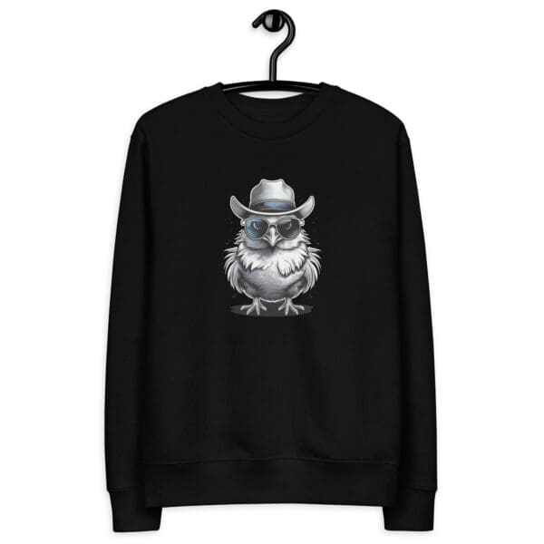 Chicken Sweatshirt Unisex eco sweatshirt - Image 4