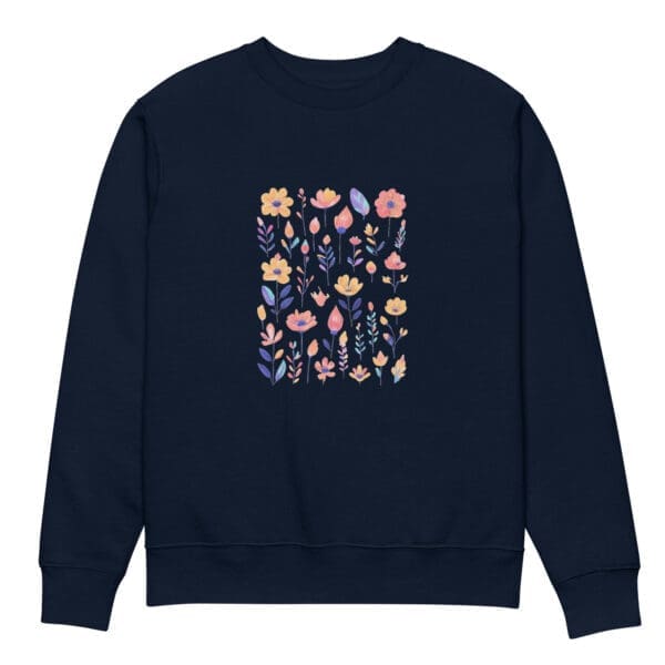Eco Flower Unisex Sweatshirt - Image 3