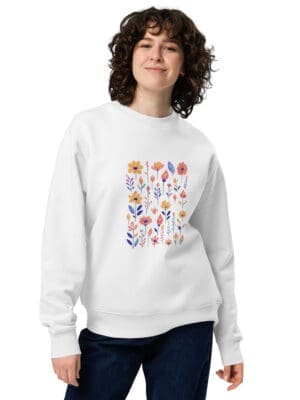 Eco Flower Unisex Sweatshirt