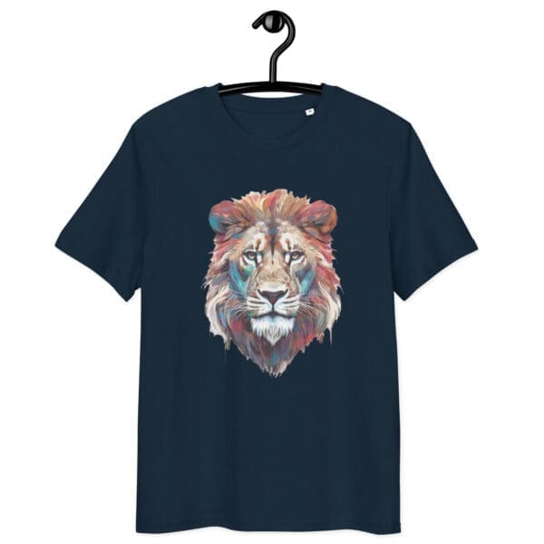 Lion T-shirt, Unisex organic cotton t-shirt - Image 6