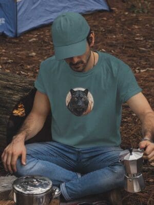 Black Panther Unisex organic cotton t-shirt