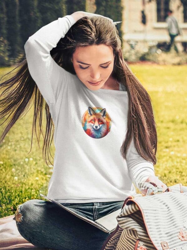 Curious Fox Unisex organic sweatshirt