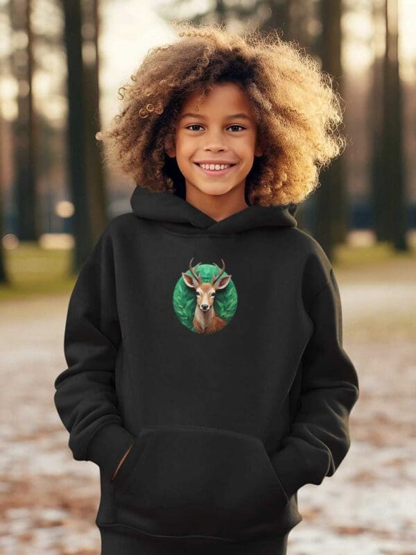Deer Kids eco hoodie