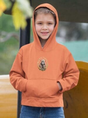 Ape Mother and Baby Kids eco hoodie