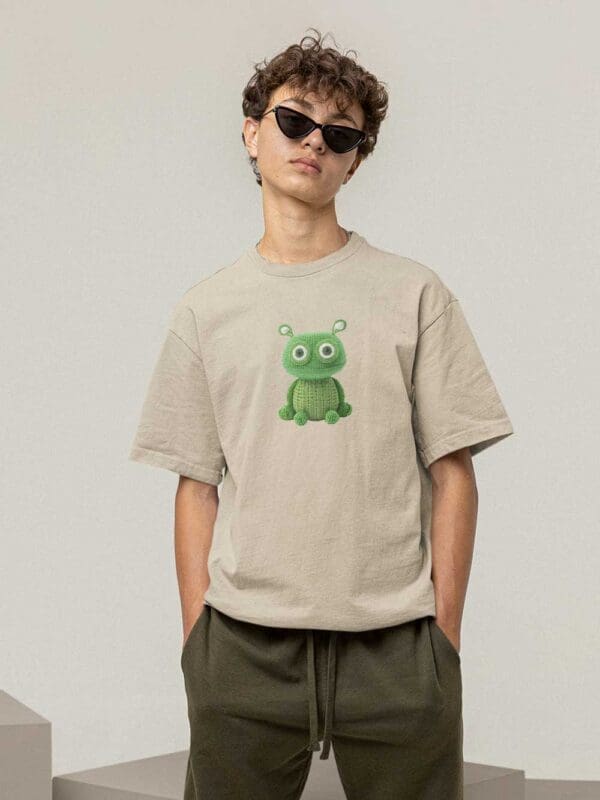 Cute Frog T-shirt, Unisex organic cotton t-shirt