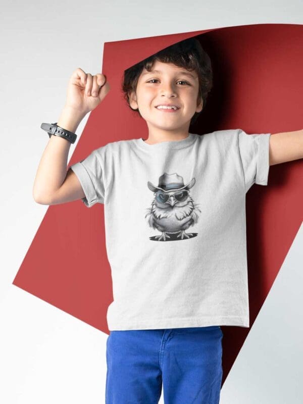 Cool Chicken T-shirt, Organic cotton kids t-shirt