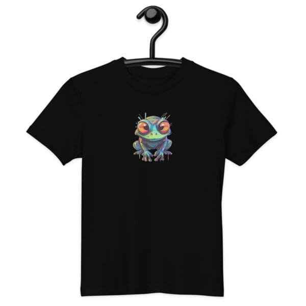 Frog Kids T-shirt, Organic cotton kids t-shirt - Image 2
