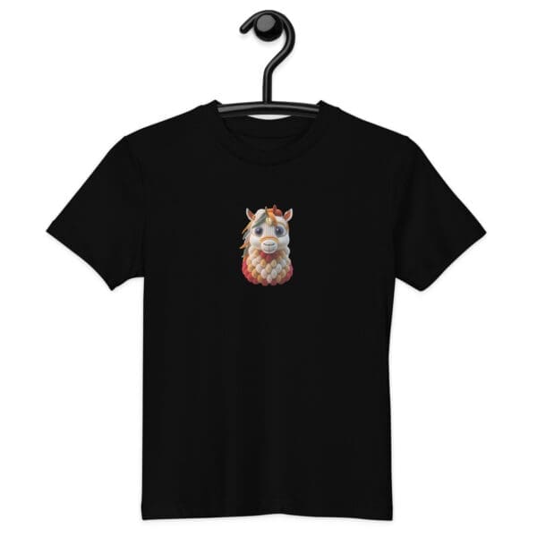 Cute Horse T-shirt, Organic cotton kids t-shirt - Image 2