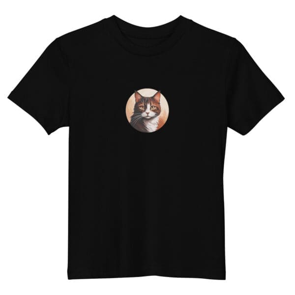 Brown Cat Organic cotton kids t-shirt - Image 2