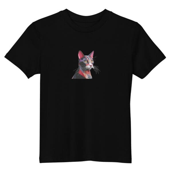 Abstract Cat Organic cotton kids t-shirt - Image 4