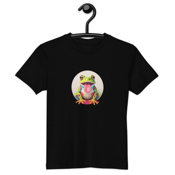 Colorful Frog Organic cotton kids t-shirt - Image 2