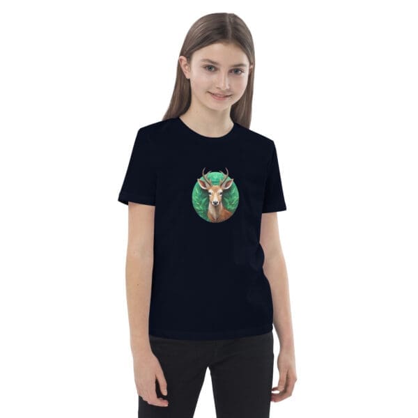 Deer Organic cotton kids t-shirt - Image 2