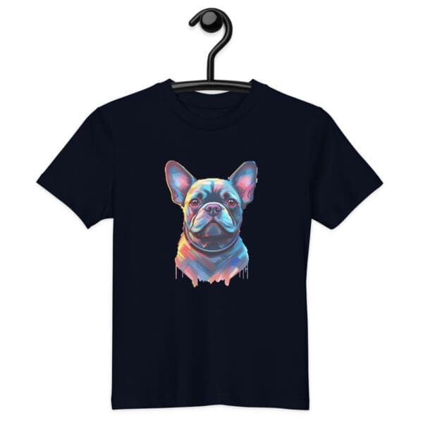 French Bulldog T-shirt, Organic cotton kids t-shirt - Image 2