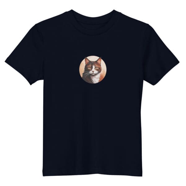 Brown Cat Organic cotton kids t-shirt - Image 4