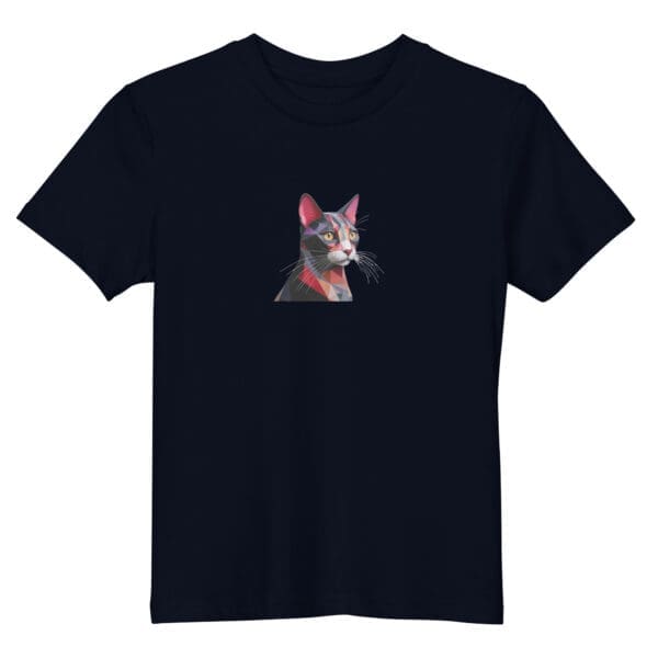 Abstract Cat Organic cotton kids t-shirt - Image 2