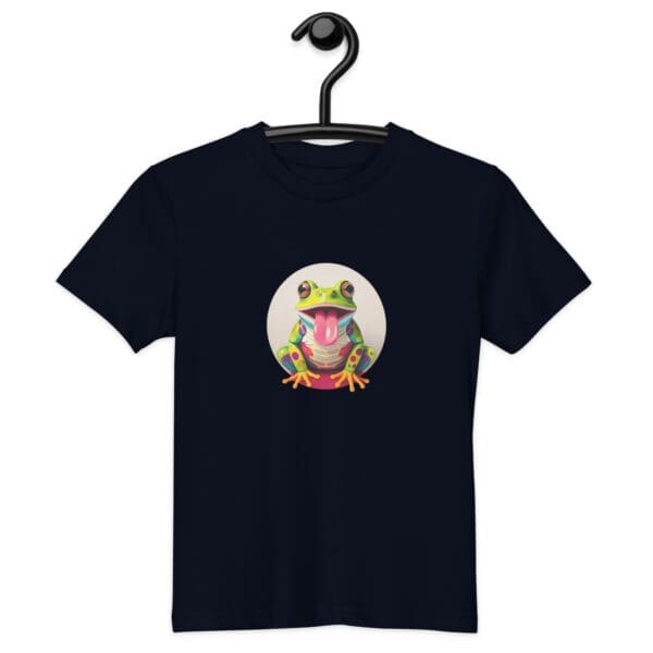 Colorful Frog Organic cotton kids t-shirt - Image 3