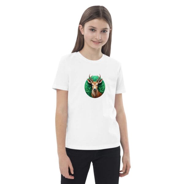 Deer Organic cotton kids t-shirt - Image 3