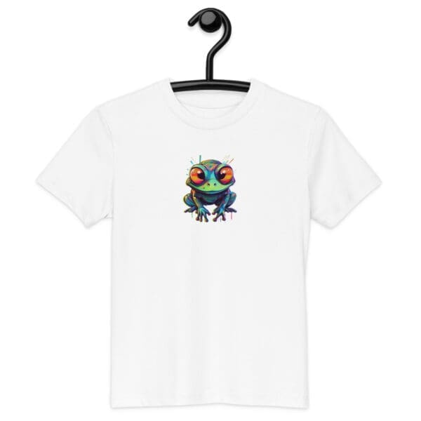 Frog Kids T-shirt, Organic cotton kids t-shirt - Image 4