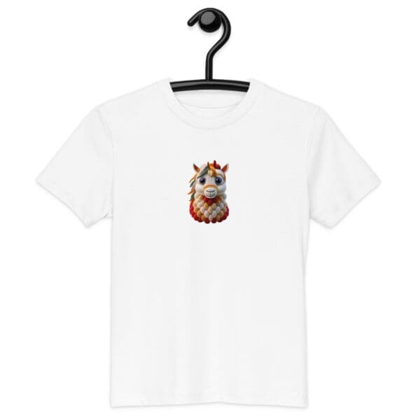 Cute Horse T-shirt, Organic cotton kids t-shirt - Image 4