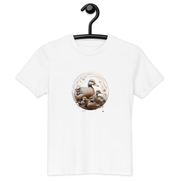 Duck Family Organic cotton kids t-shirt - Image 3