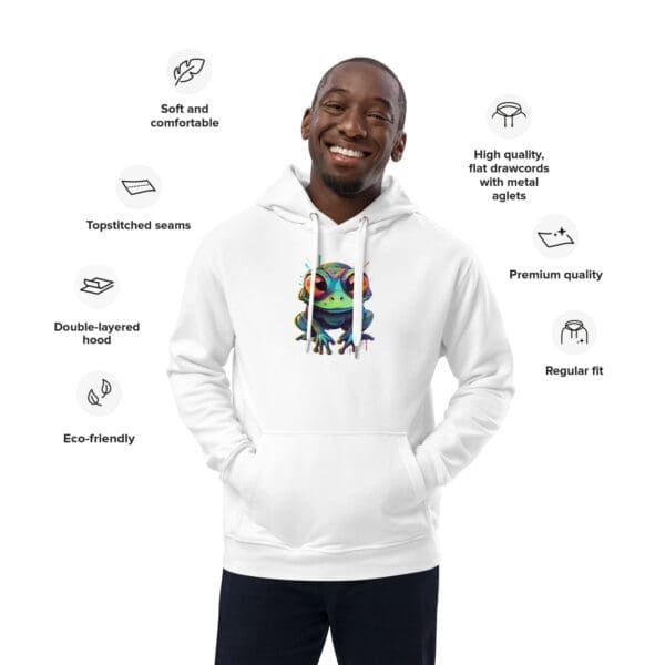 Frog Premium eco hoodie - Image 2