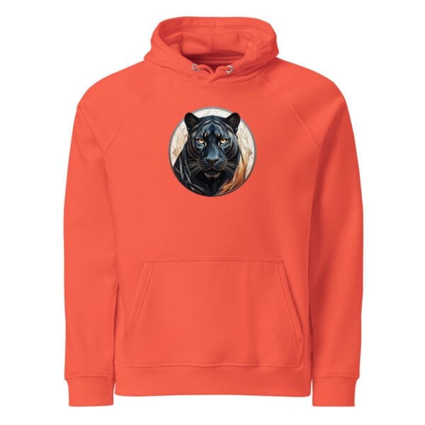 Black Panther Unisex eco raglan hoodie - Image 5
