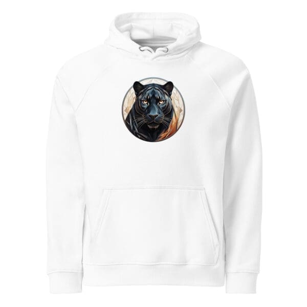Black Panther Unisex eco raglan hoodie - Image 6