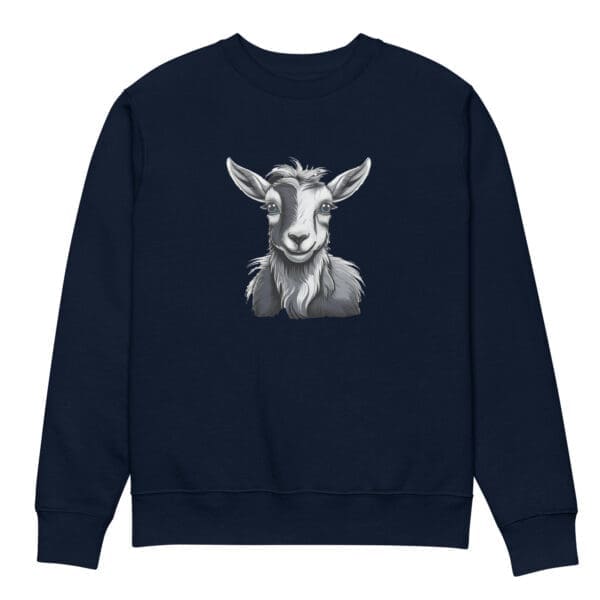 Goat Unisex eco sweatshirt - Image 3