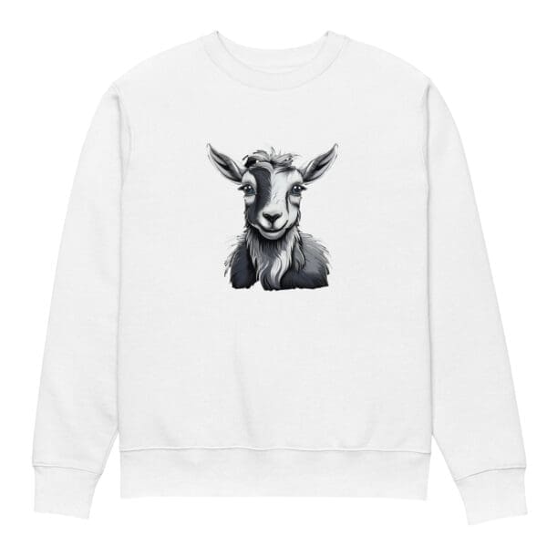 Goat Unisex eco sweatshirt - Image 4
