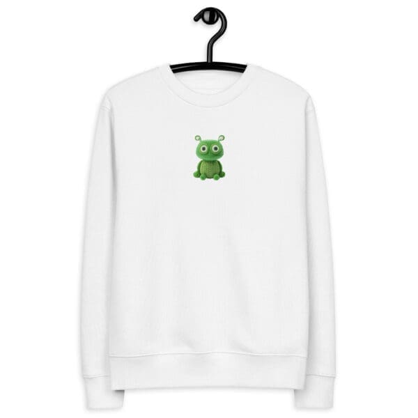 Cute Frog Unisex eco sweatshirt - Image 3