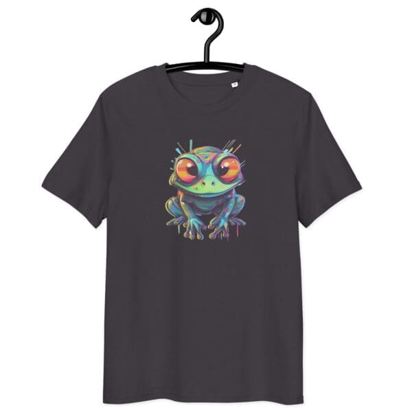 Frog T-shirt, Unisex organic cotton t-shirt - Image 2