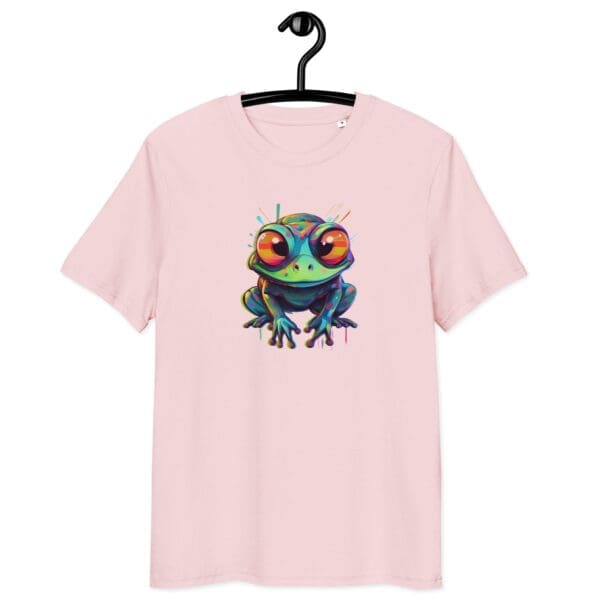 Frog T-shirt, Unisex organic cotton t-shirt - Image 4