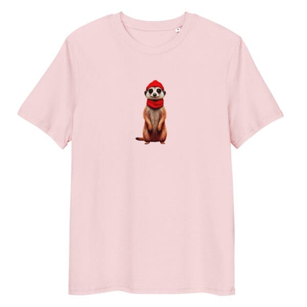 Cute Meerkat Unisex organic cotton t-shirt - Image 5
