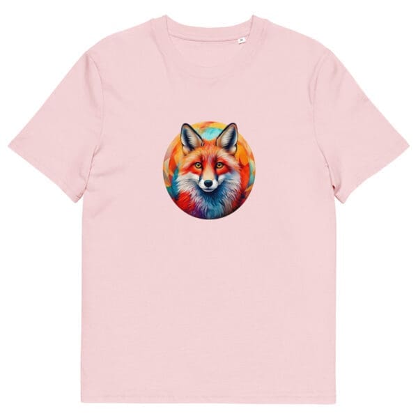 Curious Fox Unisex organic cotton t-shirt - Image 5