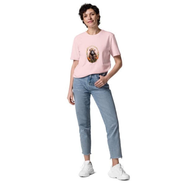 Ape Mother and Baby Unisex organic cotton t-shirt - Image 5