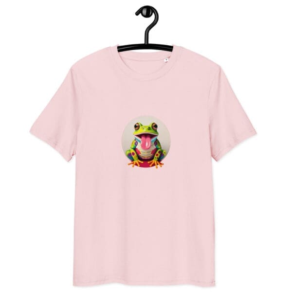 Colored Frog Unisex organic cotton t-shirt - Image 5