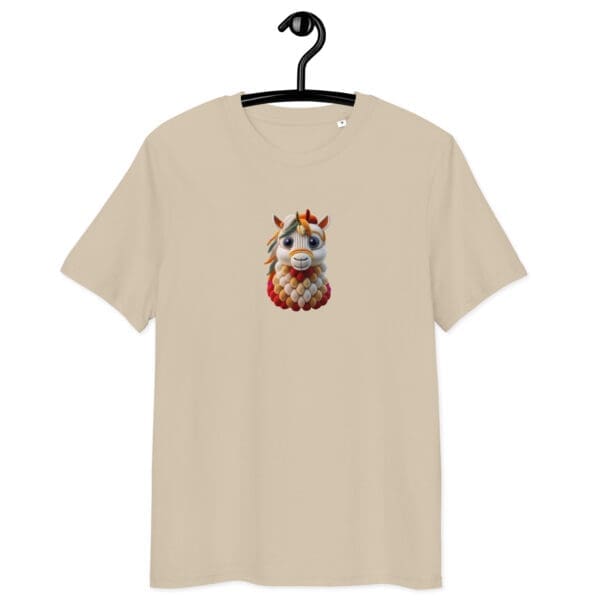 Cute Horse T-shirt, Unisex organic cotton t-shirt - Image 4