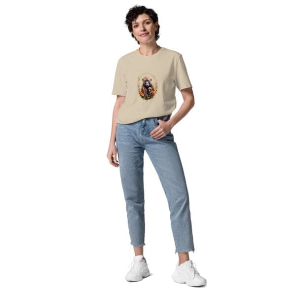 Ape Mother and Baby Unisex organic cotton t-shirt - Image 6