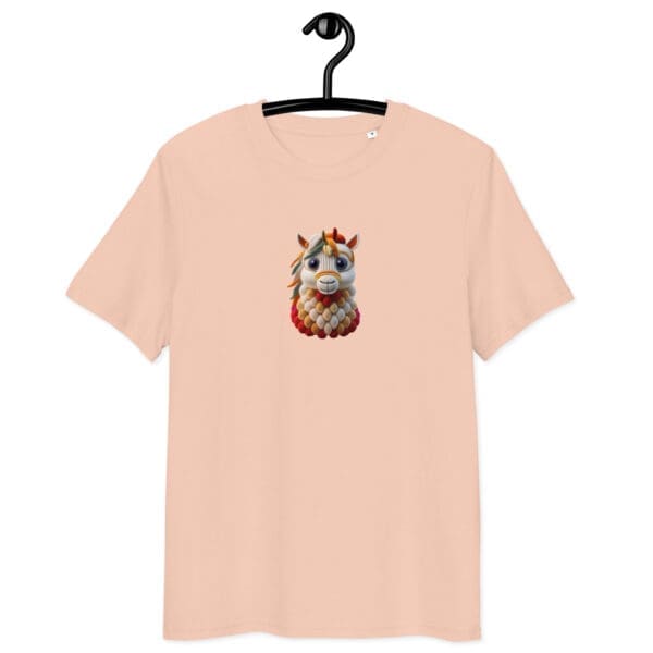 Cute Horse T-shirt, Unisex organic cotton t-shirt - Image 5
