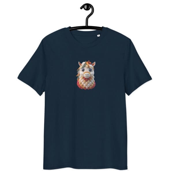 Cute Horse T-shirt, Unisex organic cotton t-shirt - Image 2