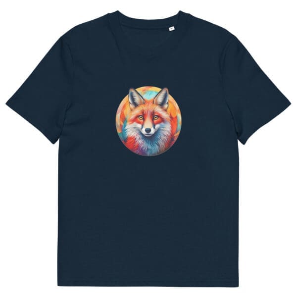 Curious Fox Unisex organic cotton t-shirt - Image 3