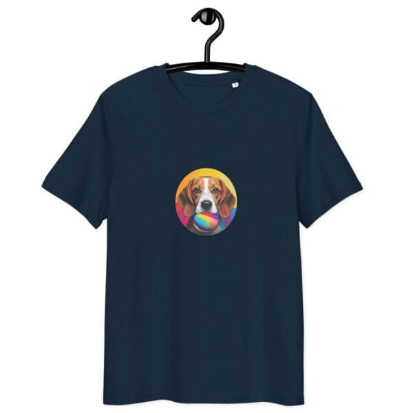Beagle Dog Unisex organic cotton t-shirt - Image 2