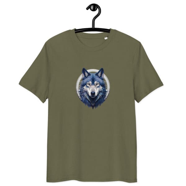 Siberian Wolf Unisex organic cotton t-shirt - Image 4