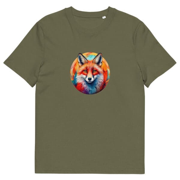 Curious Fox Unisex organic cotton t-shirt - Image 6