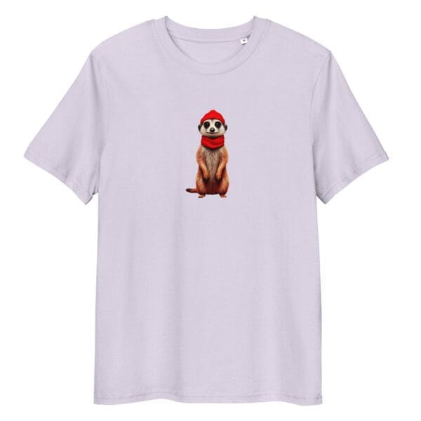Cute Meerkat Unisex organic cotton t-shirt - Image 6