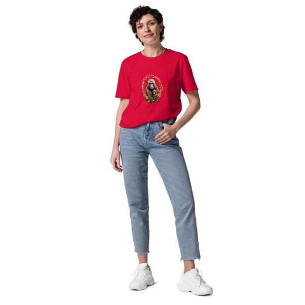 Ape Mother and Baby Unisex organic cotton t-shirt - Image 4