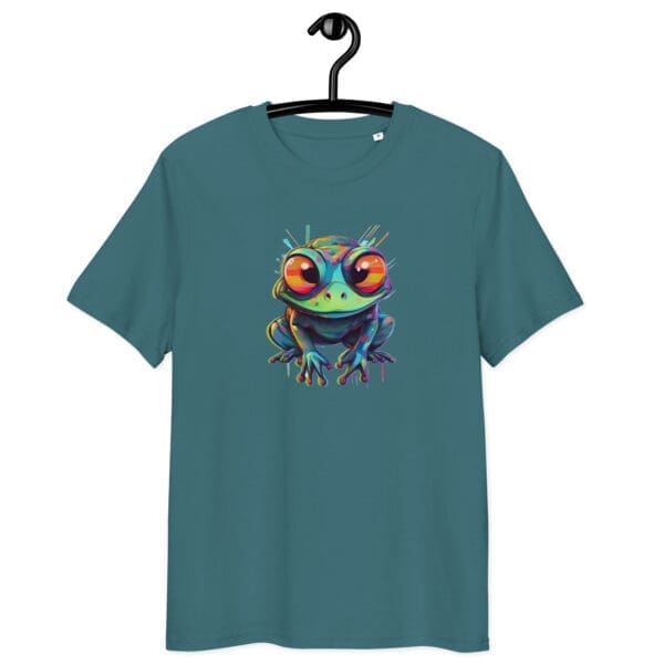 Frog T-shirt, Unisex organic cotton t-shirt - Image 3