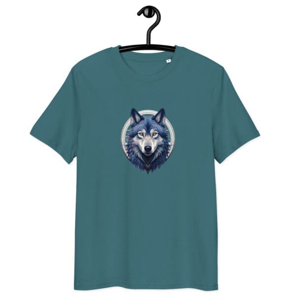 Siberian Wolf Unisex organic cotton t-shirt - Image 3